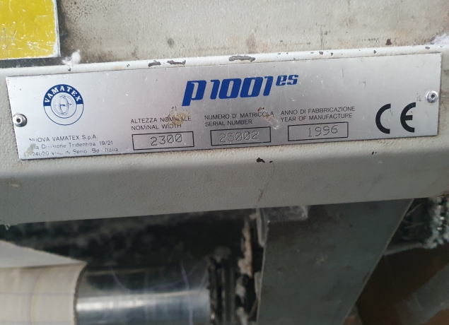 VAMATEX 1001 ES 2.30 CM 1996 MODEL FİMTEXTİLE ARMÜR FUL 2 ADET