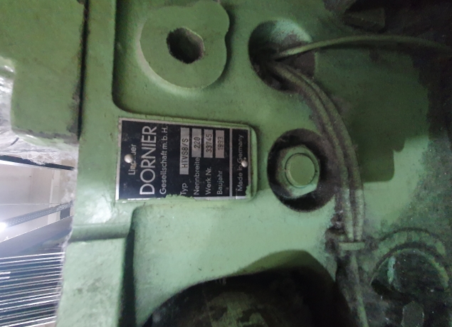 DORNİER  HTVS8/S  2.20 CM 1993 MODEL ECS Lİ 2 ADET DOKUMA MAKİNESİ