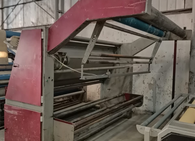 KORKMAZ MARKA 2.80 CM 2000 MODEL KUMAŞ KALİTE KONTROL MAKİNESİ KIRMIZI