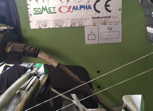 SOMET ALPHA 2.20 CM 2005 MODEL STAUBLİ ARMÜR 9 ADET DOKUMA MAKİNESİ