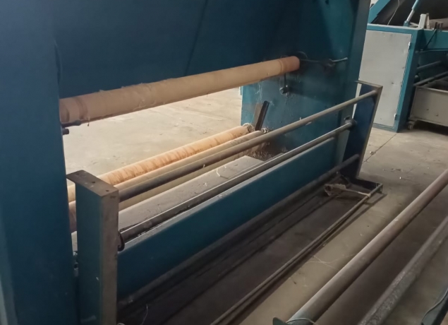 2.40 CM KUMAŞ KALİTE KONTROL MAKİNESİ MAVİ