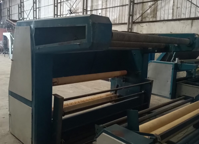 2.40 CM KUMAŞ KALİTE KONTROL MAKİNESİ MAVİ